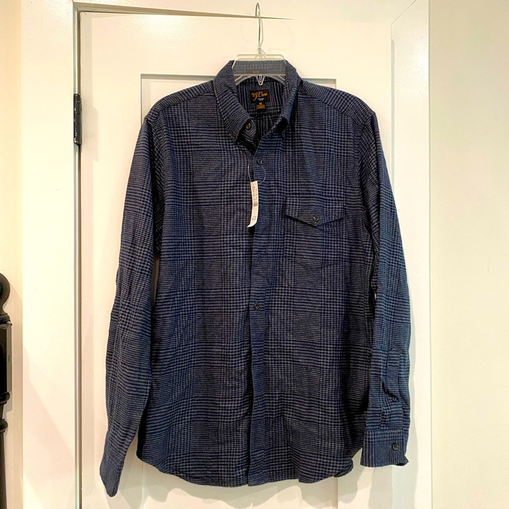 NWT J Crew Cashmere Blend Shirt
